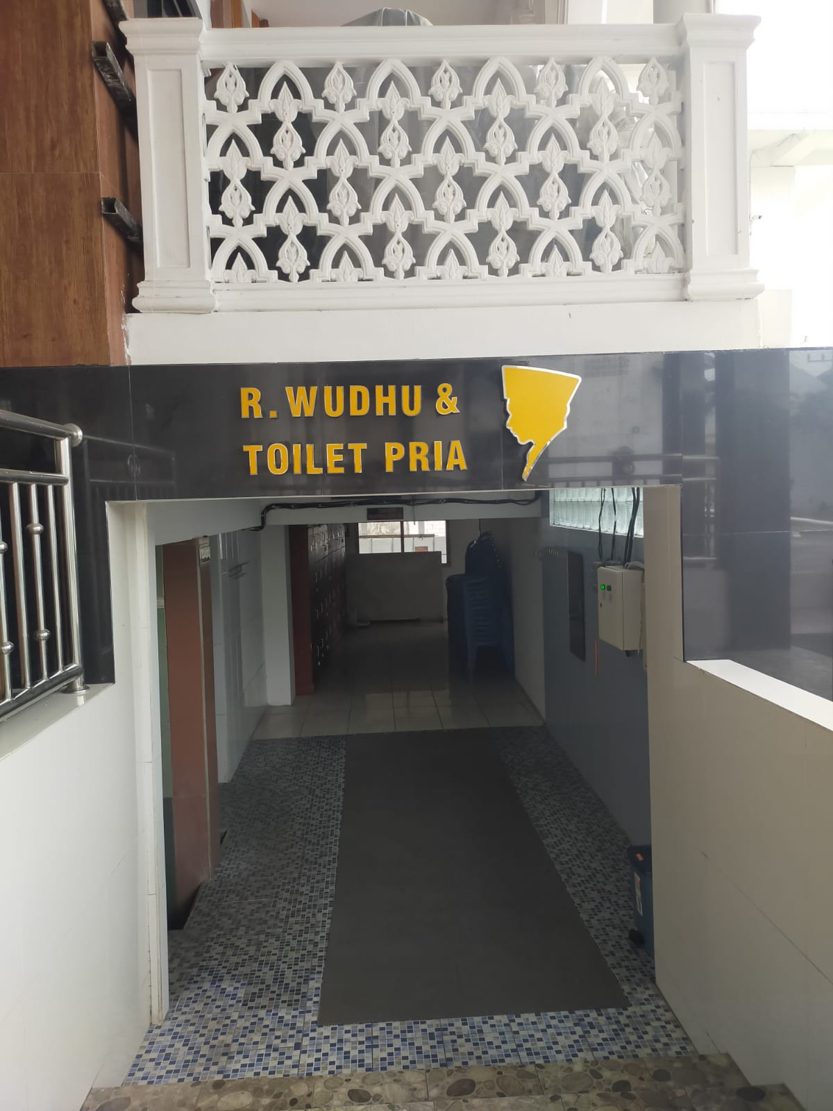 Tempat Wudhu Toilet Pria Masjid Ramadhan Griyashanta Malang